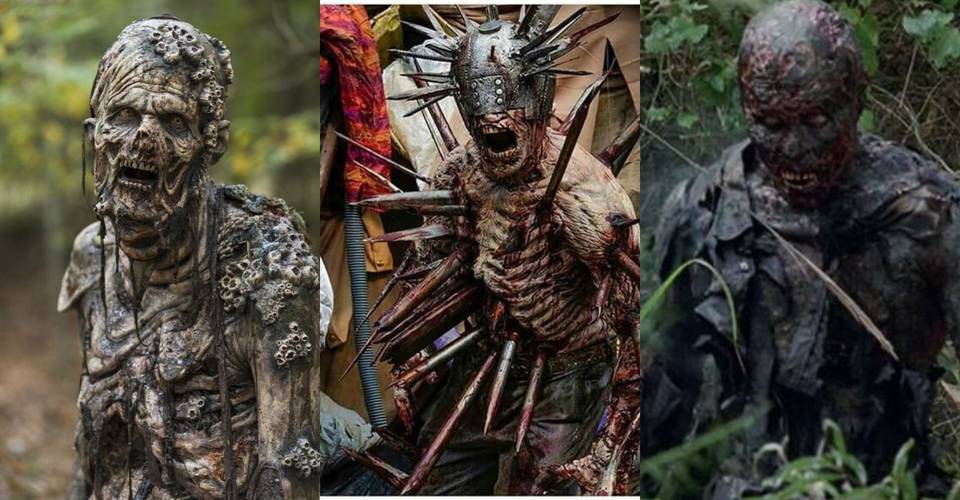 The Walking Dead 10 Scariest Zombies Ranked The Walking Dead 10 Scariest Zombies Ranked